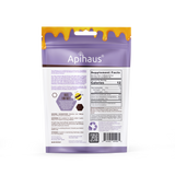 Apihaus Manuka Honey and Propolis Lollipops 20 pcs Mix  Peach and Strawberry-Vanilla